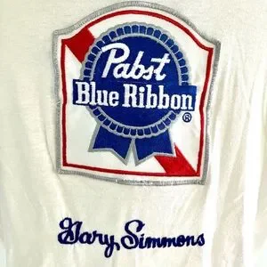 トップス VINTAGE Pabst blue ribbon bowling shirt PBR-2471_Sash_Front_3D__37418.